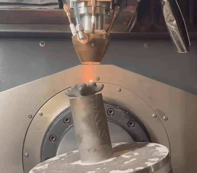 Multi-axis additive manufacturing process